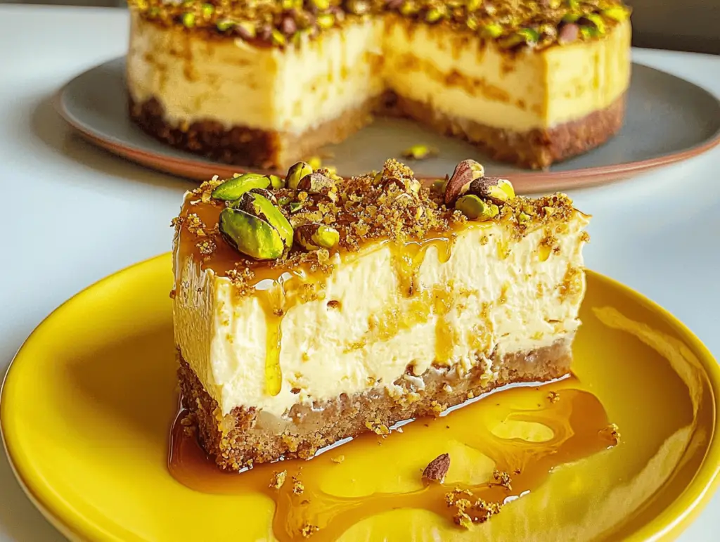 Delicious Baklava Cheesecake Recipe