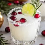 Festive White Christmas Margarita