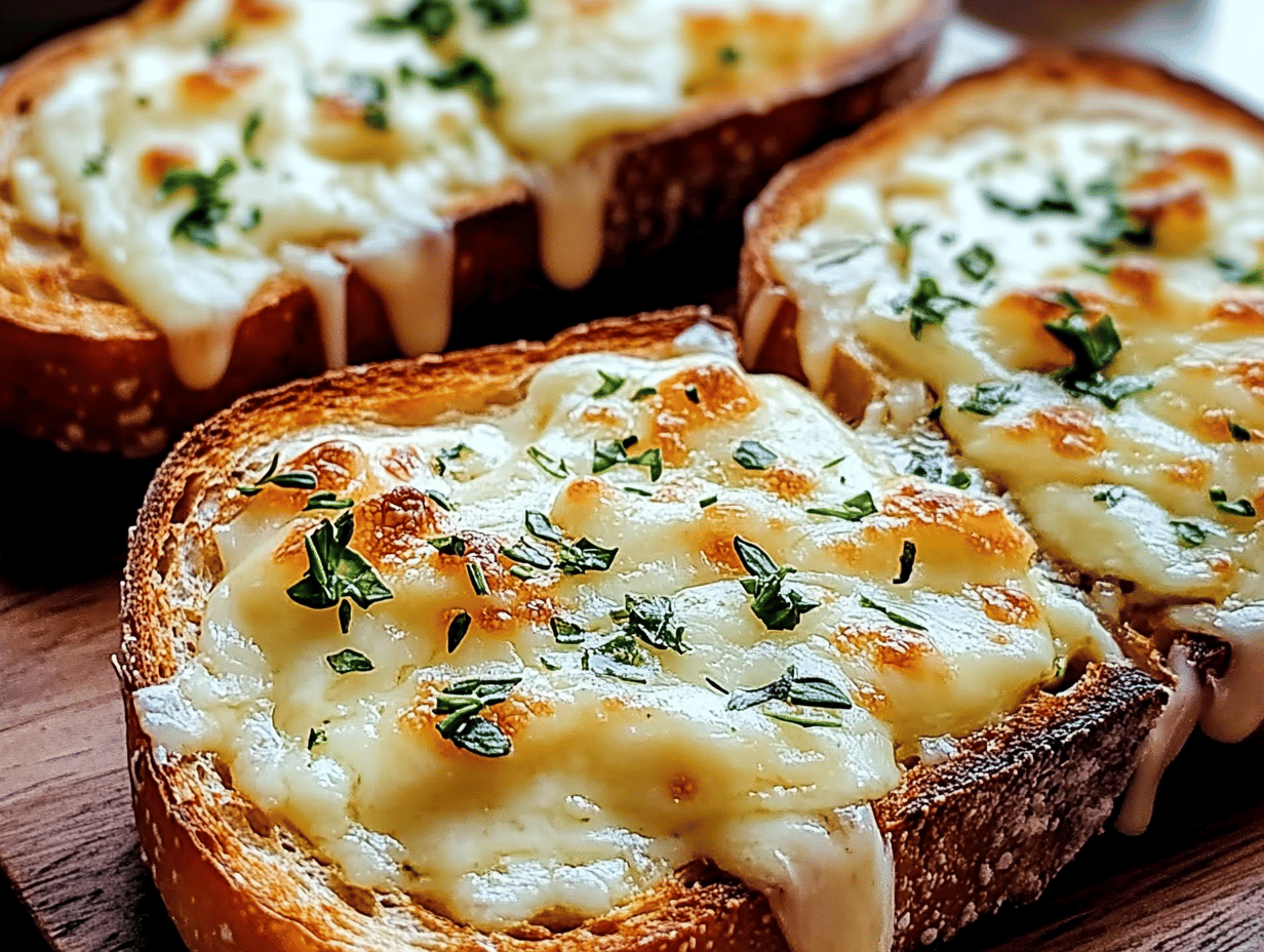 Ultimate Cheesy Garlic Bread Delight