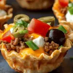 Savory Taco Cupcakes – A Tasty Twist!