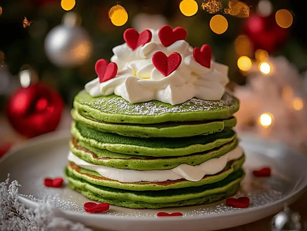 Grinch Pancakes Recipe