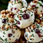 Festive Cranberry Walnut Cheese Delights