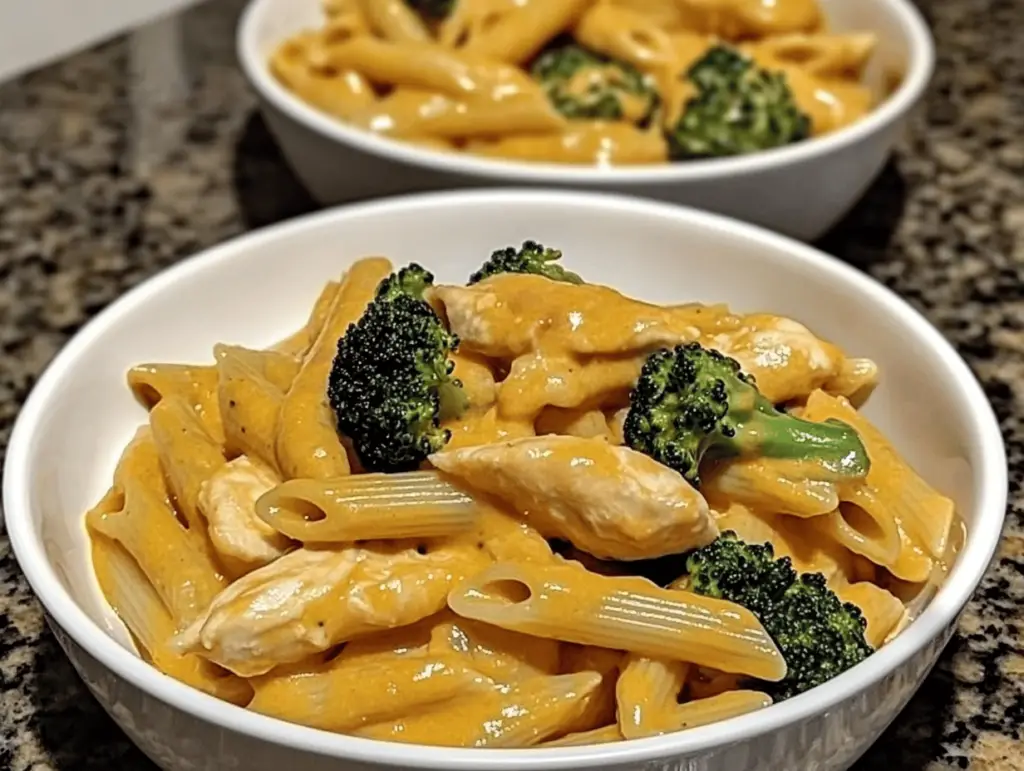 Creamy Broccoli and Chicken Penne Delight