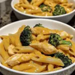 Creamy Broccoli and Chicken Penne Delight