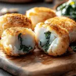 Cheesy Cod and Spinach Cakes