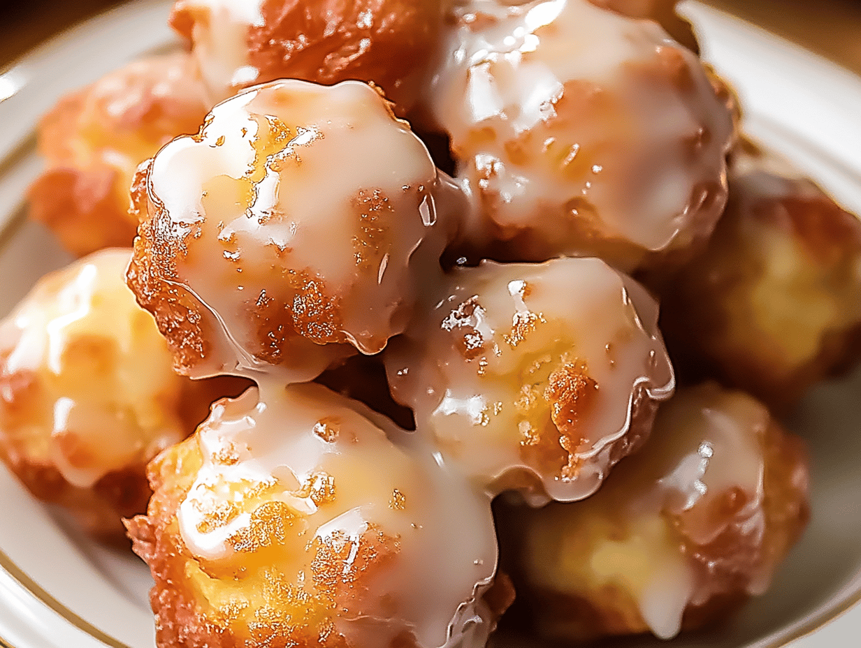 Irresistible Apple Fritter Bites