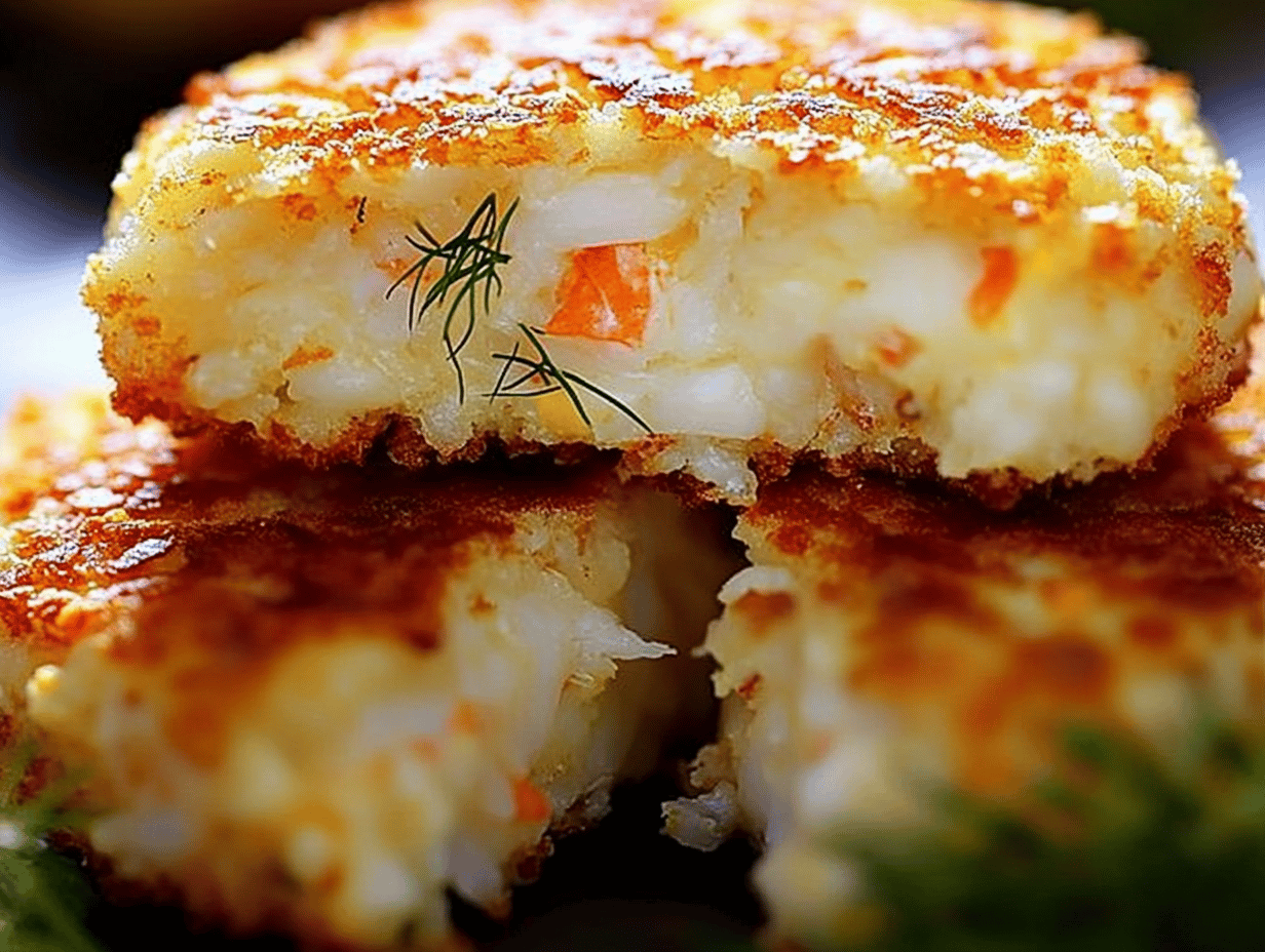 Delicious Crab and Dill Potato Cakes