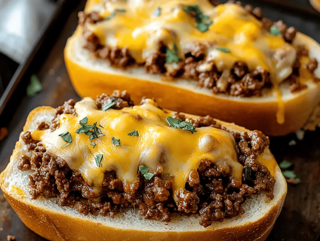 Delicious Texas Toast Sloppy Joes