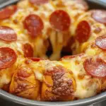 Delicious Pull Apart Pizza Bread