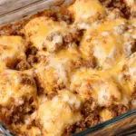 Sloppy Joe Biscuit Casserole