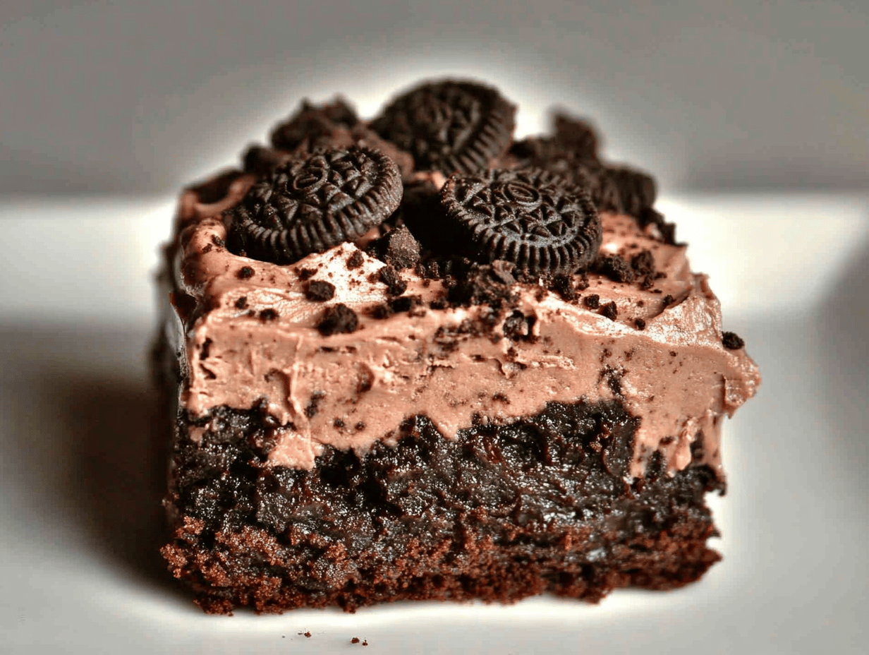 Decadent Oreo Dirt Cake Delight