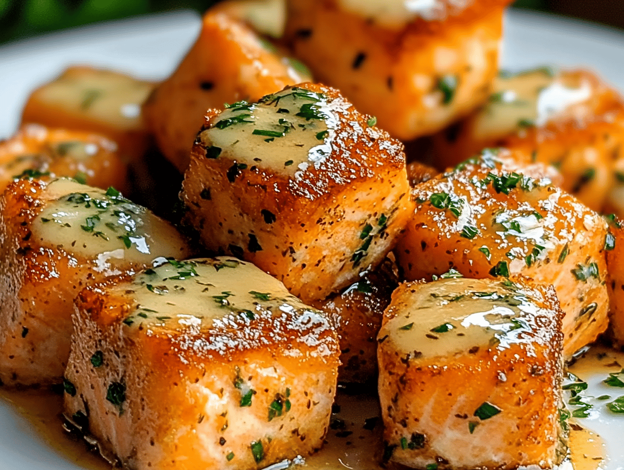 Crispy Bang Bang Salmon Bites