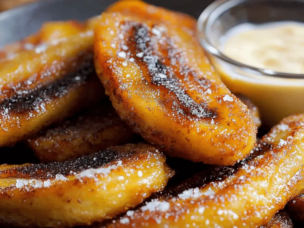 Delicious Skillet Banana Fritters