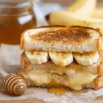 Honey Banana Grilled Cheese Delight