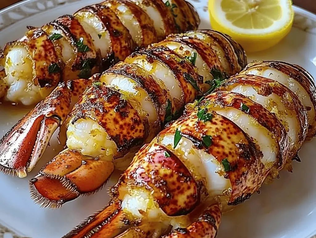 Indulge in Butter Seared Lobster Tails