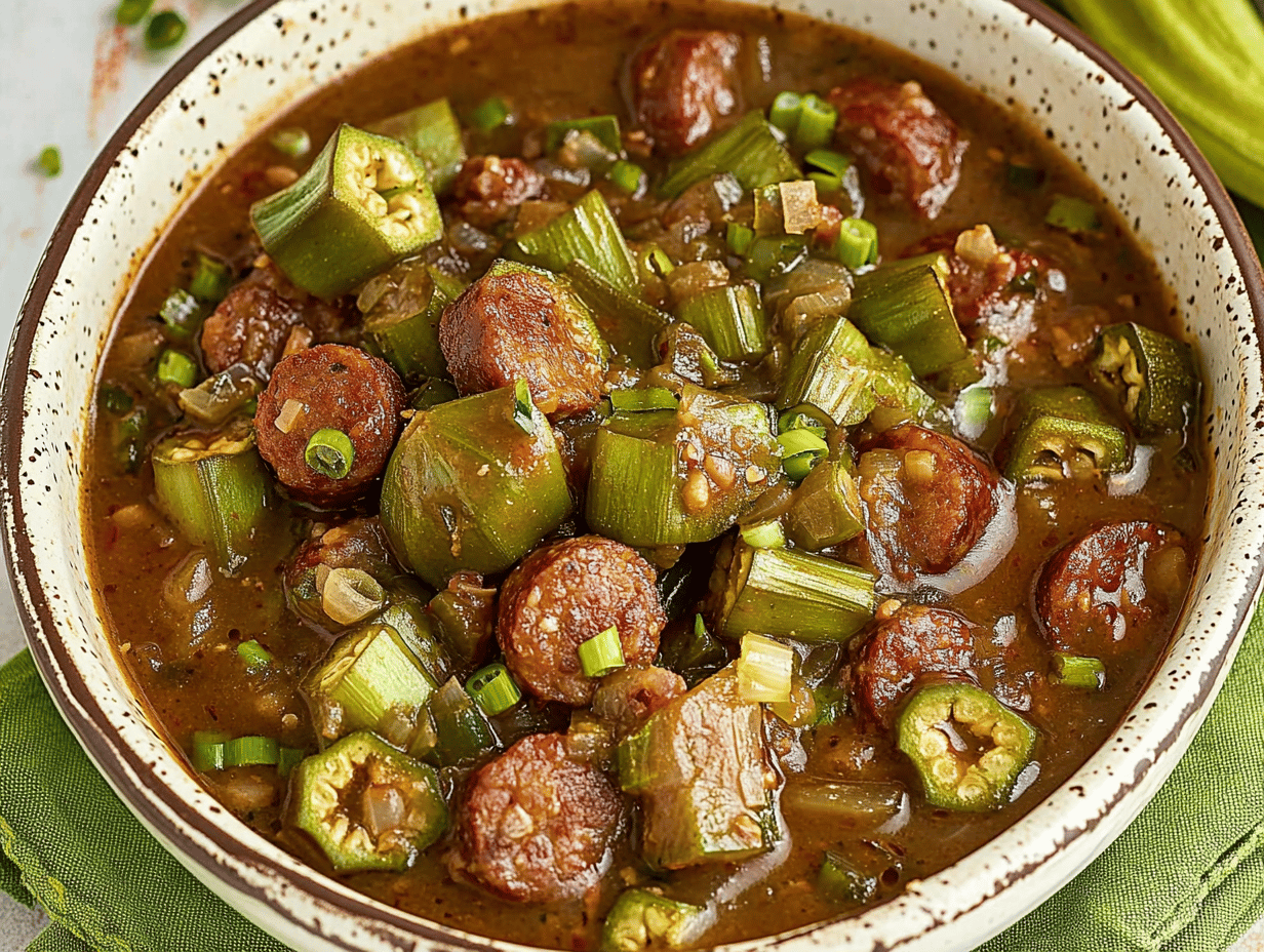 Delicious Okra Gumbo