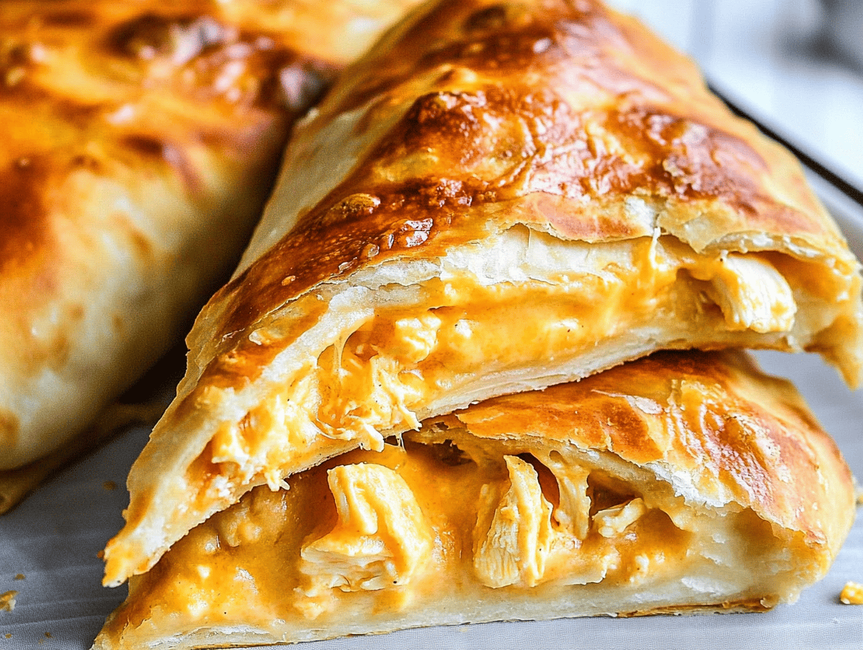 Buffalo Chicken Garbage Bread Delight