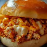 Spicy Cajun Chicken Sloppy Joes