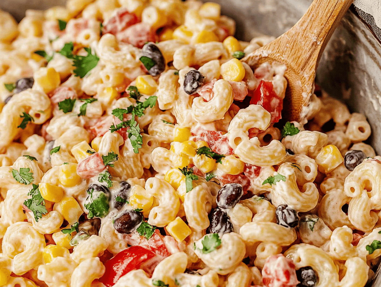 Zesty Mexican Macaroni Salad