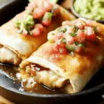 Delicious Chicken Chimichangas