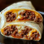 Cheesy Beef Wraps: A Quick Delight!