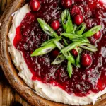 Easy Cranberry Jalapeño Cream Cheese Dip