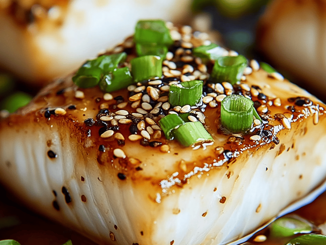 Ginger Soy-Glazed Cod