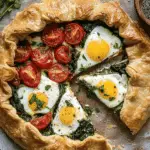 Delicious Caprese Galette