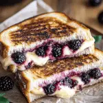 Blackberry & Goat Cheese Grilled Cheese Delight