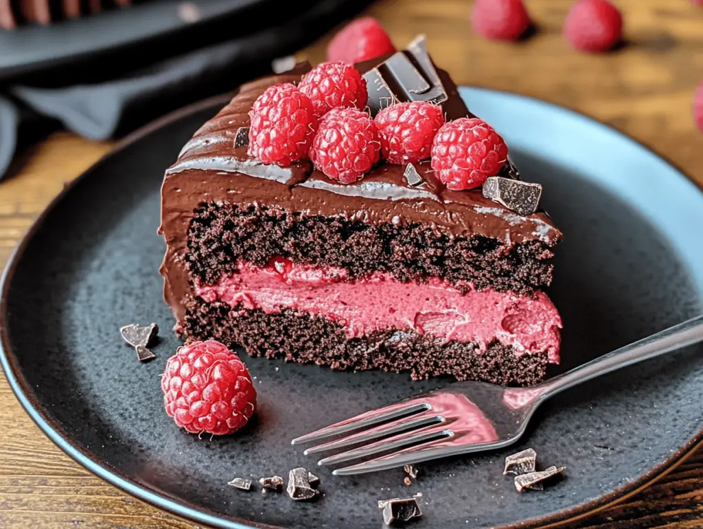 Chocolate Raspberry Cake Delight