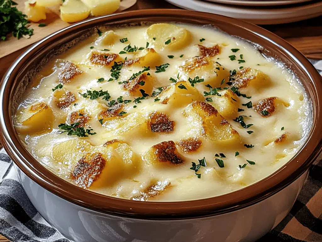 Delicious Creamy Potato Soup