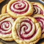 Delightful Raspberry Swirl Cookies