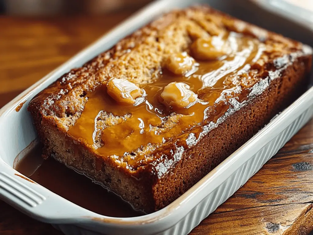 Indulge in Salted Caramel Banana Bread