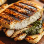 Delicious Grilled Chicken Pesto Sandwich