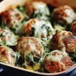 Mozzarella-Stuffed Turkey Meatballs