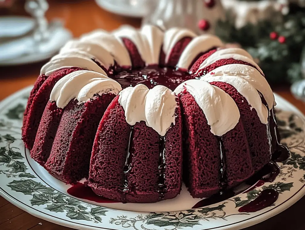 Indulge in Red Velvet Pound Cake