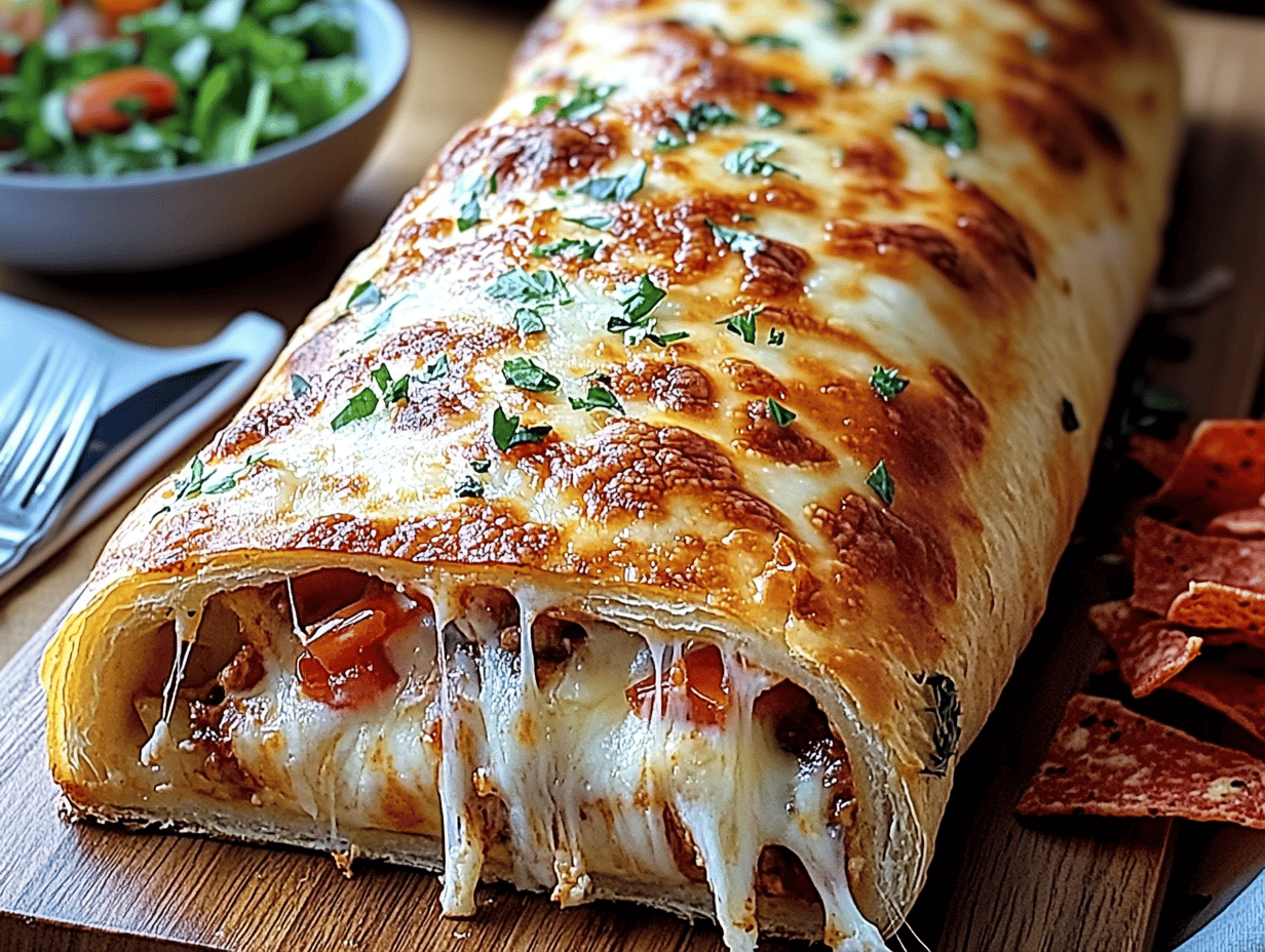 Irresistible Italian Stromboli