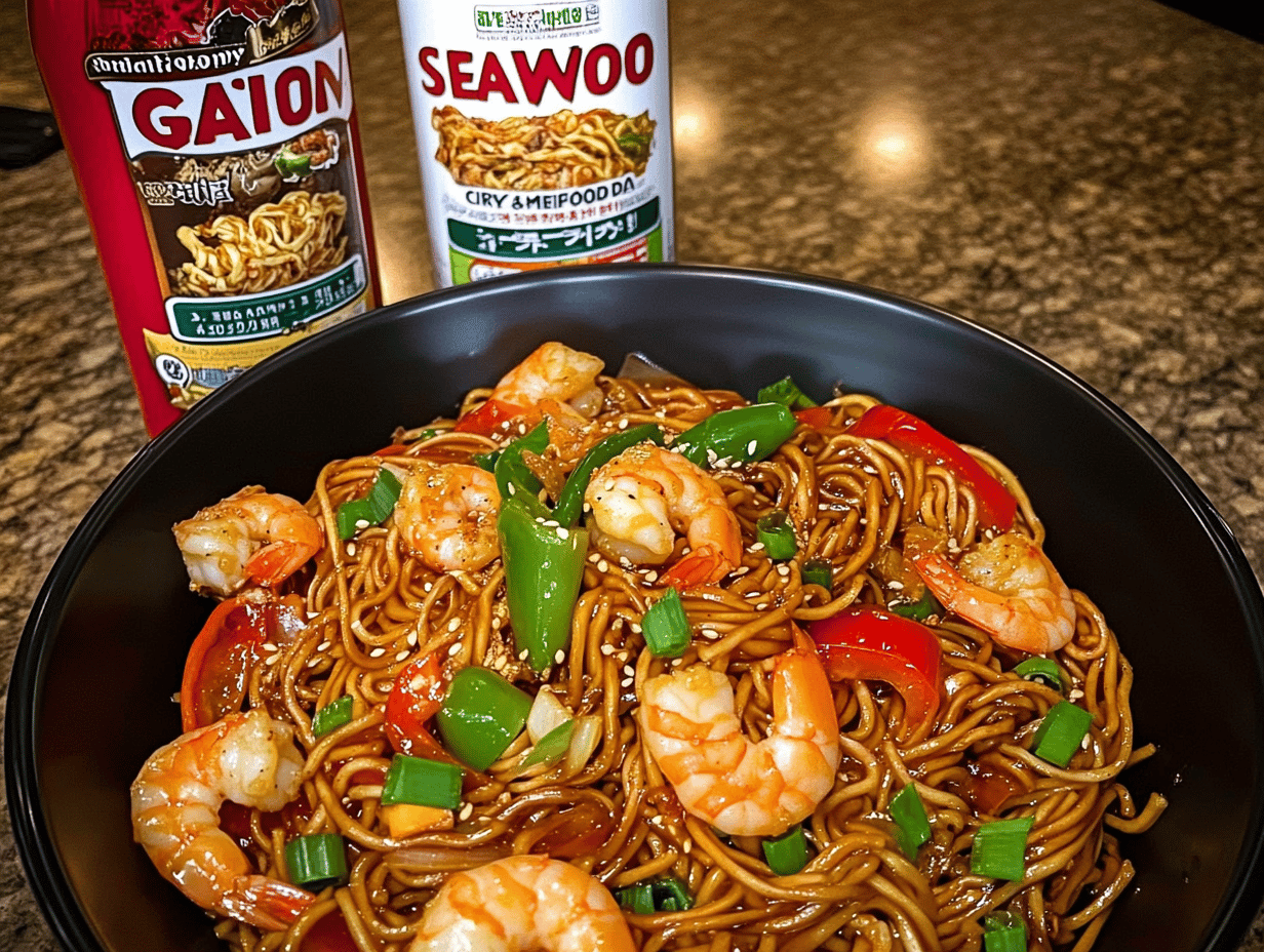 Savory Creole Chow Mein Delight