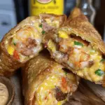 Crispy Voodoo Egg Rolls Yum!