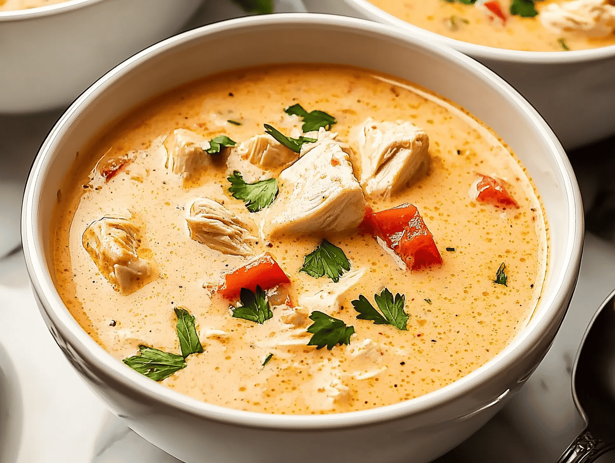 Creamy Cajun Chicken Soup