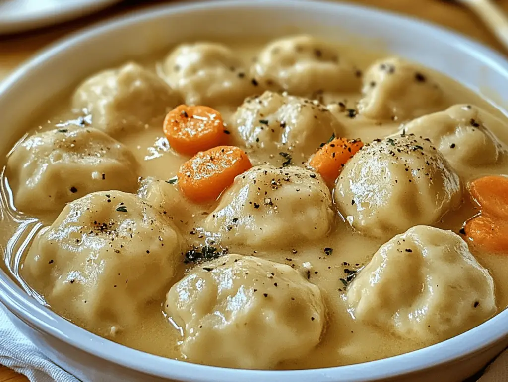 Comfort in a Bowl: Chicken Dumpling Soup