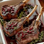 Elegant Pomegranate Lamb Chops