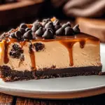 Indulgent Caramel Chocolate Coffee Cheesecake