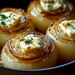 Indulge in Asiago Creamy Baked Onions