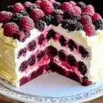 Delicious Raspberry Cake with Lemon Buttercream