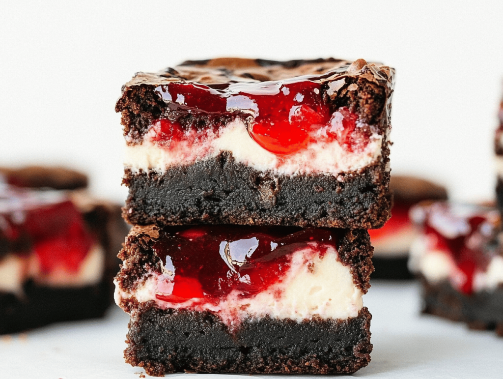 Delicious Cherry Cheesecake Brownies