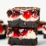 Delicious Cherry Cheesecake Brownies