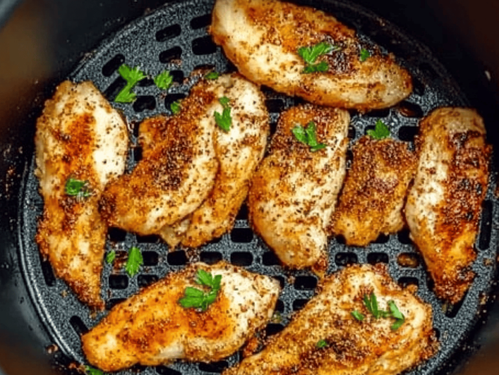 Air Fryer Naked Chicken Tenders