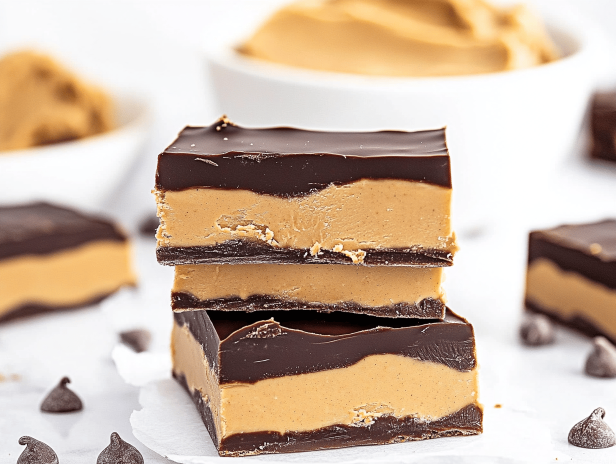 No-Bake Buckeye Bars