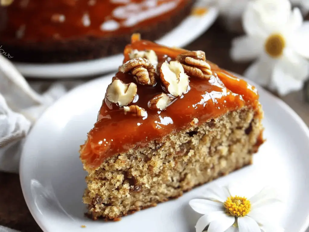 Delicious Persimmon Walnut Cake for the Holidays